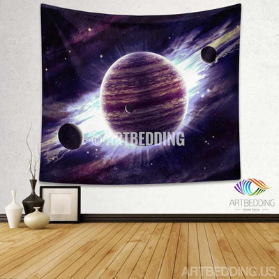 Galaxy Tapestry , Fantasy space wall tapestry, Space tapestry wall hanging, Galaxy home decor