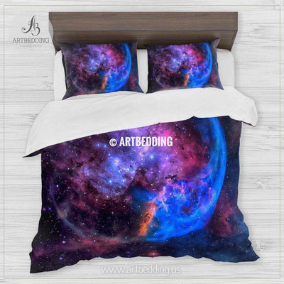 The Eagle Nebula, the Pillars of Creation bedding, Abstract space Bedding set, Galaxy print Duvet Cover, 3D galaxy bedding Bedding set
